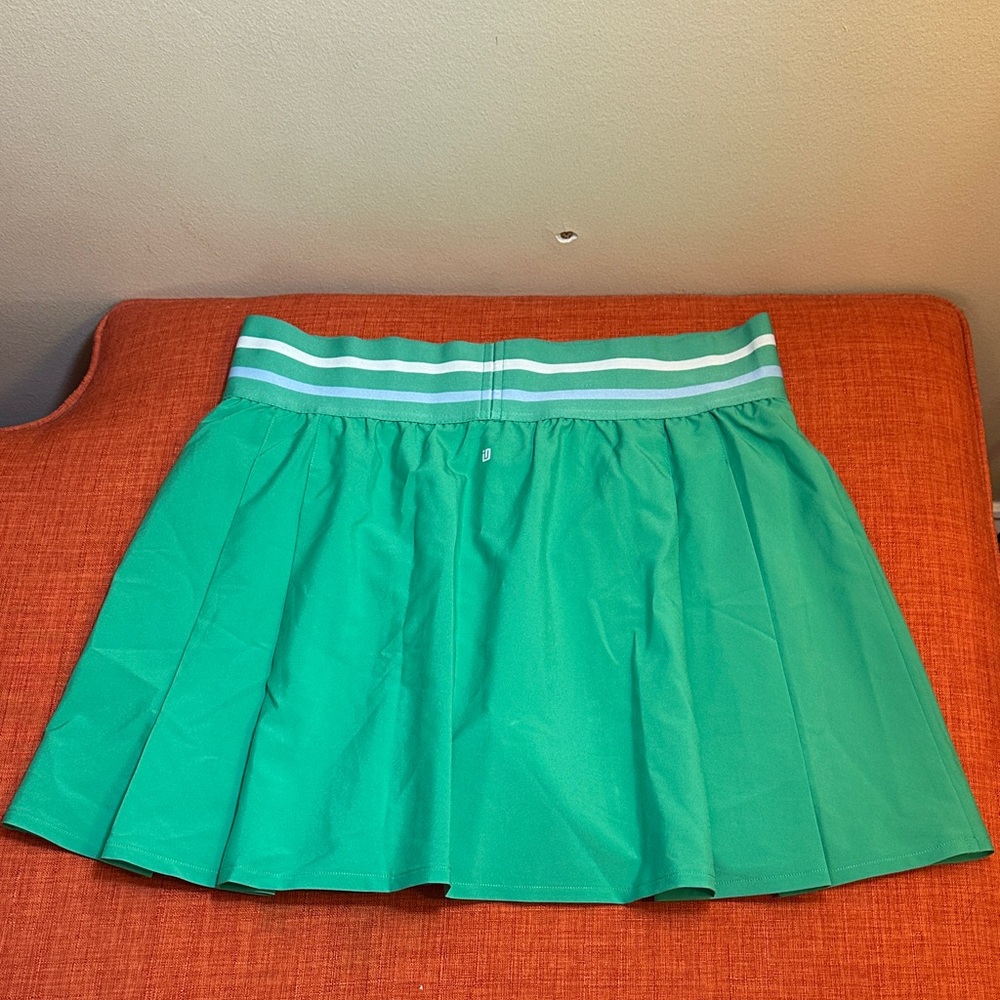 IDEOLOGY Women's High-Waist Pleated Skort, size L - Picture 5 of 5